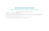 SolidWize - University of Idaho Solidworks/HW3/SolidWiz… · SolidWize Online SolidWorks Training CSWP Sample Exam 2 (2012) Segment 1 of the CSWP Core -This test is made up of a