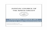 JUDICIAL COUNCIL OF THE NINTH CIRCUITcdn.ca9.uscourts.gov/datastore/uploads/general/Circuit CJA Policies... · criminal justice act policies and procedures . effective october 20,