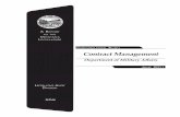 Contract Managment Performance Audit (11P-06)leg.mt.gov/content/Publications/Audit/Report/11P-06.pdf · A RepoRt to the MontAnA LegisLAtuRe LegisLAtive Audit division 11P-06 peRfoRMAnce