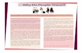 Why Do People Travel? - E-friend · PDF fileThere are different reasons why people travel:. 1.) Most People Travel because they want to see their families and friends who live far
