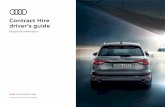 Contract Hire driver’s guide - Audi Finance · PDF filein getting a purchase price then please call us on ... If your Contract Hire agreement includes a service and ... • Water