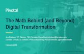 The Math Behind (and Beyond) Digital Transformation