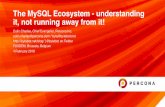 The MySQL ecosystem - understanding it, not running away from it!