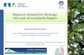 Regional Adaptation Strategy: the case of Lombardy … Adaptation Strategy: the case of Lombardy Region ... IMPACTS OF CLIMATE CHANGE IN WATER RESOURCES ... water spills in current