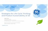 Strategies for Life Cycle Thinking and Product ...c.ymcdn.com/.../resmgr/forum2016pres/f-2016-s13-generalelectric.pdf · Strategies for Life Cycle Thinking and Product Sustainability