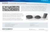 Composites and Ceramics - Optomec · PDF fileComposites and Ceramics ... Hydroxyapatite Carbon Nanotubes Alumina Zirconia Silica Composite Matrices Composite Ceramics Pure Ceramics.