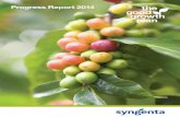 Progress Report 2014 - syngenta.com/media/Files/S/Syngenta/documents/... · In the following pages, ... who have the greatest potential to increase productivity and ... All the data