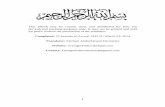 Contact: TryingtoFollowtheSalaf@gmail · PDF fileentitled, “Mutoon Usoolul Tafseer wal Tajweed wal Qira’aat.” This book is a guide for the student of ... Usool, Nahwu, and Sarf