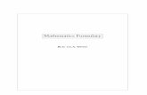 Mathematics Formulary - IJSrudi/self/math-hyperref-a4.pdf · 1.9 Products and quotients ... II Mathematics Formulary door J.C.A. Wevers ... Chapter 1 Basics 1.1 ...
