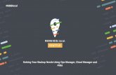 Solving Your Backup Needs Using Ops Manager, Cloud Manager and Atlas