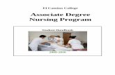 Associate Degree Nursing Program - El Camino · PDF fileAssociate Degree Nursing Program Student Handbook ... Table of Contents ... o Develop an individualized nursing care plan based