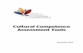 Cultural Competence Assessment Tools - Home / Virginia ... and linguistic competence... · based participatory research to improve service availability, ... The following cultural