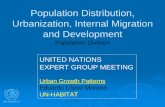 Population Distribution, Urbanization, Internal … Distribution, Urbanization, Internal Migration and ... - Is there a pattern in the growth of the ... Review of urban growth pattern