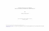 Urban Poverty in China MeasurementsPatternsPolicies of the newly emergent problem of urban poverty in China. ... used later in Section 4 to estimate urban poverty, its rate and regional