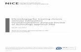 Eltrombopag for treating chronic immune (idiopathic) thrombocytopenic ... 9 Nutrition... · Eltrombopag for treating chronic immune (idiopathic) thrombocytopenic purpura (review of