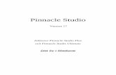 Pinnacle Studio 17 Manualimg.pinnaclesys.com/manuals/studio/v17/sv/studio17.pdf · För att ditt filmskapande ska börja så bra som möjligt ber vi dig läsa igenom ämnena nedan