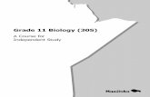 Grade 11 Biology (30S) - edu.gov.mb.ca · PDF fileGrade 11 Biology (30S) A C I S ... Lesson 3: The Circulatory System 29 Introduction 29 ... Project Manager Development Unit