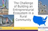The Challenge of Building an Entrepreneurial Ecosystem in ...c.ymcdn.com/sites/ · PDF fileEconomic Development, Murray State University, Hopkins Co ... Entrepreneurial Library Slide