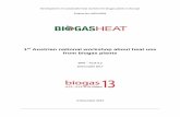 Development of sustainable heat markets for biogas · PDF fileDevelopment of sustainable heat markets for biogas ... Stefan Amann concentrated more on concrete issues ... that digestate