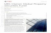 UBS Clarion Global Property Securities Fund - · PDF fileHow UBS Clarion Global Property Securities Fund works 2 ... UBS Global Asset Management (Australia) Ltd is the responsible
