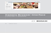 Camera Browser Interface - resource.boschsecurity.usresource.boschsecurity.us/documents/Software_manual_Operation...1.2.1 Password protection in camera 12 1.3 Protected network 12