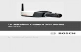 IP Wireless Camera 200 Series - …resource.boschsecurity.us/documents/Operation_Manual_enUS...IP Wireless Camera 200 Series NBC-255-W en Installation and Operation Manual