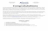 Congratulations - Smith Pools & Spas | Memphis Above ... · PDF fileCongratulations You have purchased your pool from the oldest ... Fill pool to a little past halfway into the skimmer