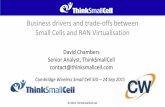 Business drivers and trade-offs between Small Cells and ... · PDF fileEricsson RBS 6201 © 2015 ThinkSmallCell Ltd. Current Industry Terminology: ... Refarming to LTE may require