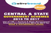 CENTRAL & STATE - download.oliveboard.indownload.oliveboard.in/pdf/Government Schemes 2013-17.pdf · Questions on Central & State Government Schemes are common in the General ...