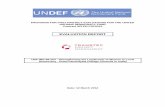 EVALUATION REPORT - The Hunger Project: … FOR POST PROJECT EVALUATIONS FOR THE UNITED NATIONS DEMOCRACY FUND Contract NO.PD:C0110/10 EVALUATION REPORT UDF-IND-08-253 - Strengthening