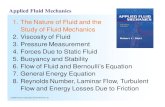 Applied Fluid Mechanics - scetcivilscetcivil.weebly.com/uploads/5/3/9/5/5395830/fluids_chap01.pdf · The Nature of Fluid and the Study of Fluid Mechanics 2. Viscosity of Fluid 3.