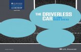 April 2016 THE DRIVERLESS CAR A LONG ROAD …static.contentres.com/media/documents/2dc40b37-0cf4-4b2a...Member INRA/SIPC 6 DISRUP S THE DRIVERLESS CAR A LONG ROAD AHEAD The legal question