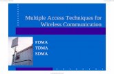 Multiple Access Techniques for Wireless …sprcet.weebly.com/uploads/1/3/3/1/13311194/wcnpptunit-1.pdfMultiple Access Techniques for Wireless Communication FDMA TDMA SDMA