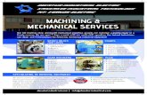 MACHINING & MECHANICAL · PDF filecan repair and remanufacture the following mechanical industrial equipment: decaturindustrial.com | info@decaturindustrial.com ... 4Dynamic computerized