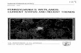 ,PENNSYLVANIA'S WETLANDS: CURRENT … of Contents Page Acknowledgements i Table of Contents ii