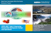 CERC-WET Topic 3 Improving Sustainable … Topic 3 Improving Sustainable Hydropower ... fundamental engineering design and operation ... 3 Improving Sustainable Hydropower Design and