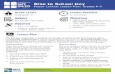Bike to School Day - Minnesota Department of … Bike to School Day Poster Contest Guideines How it Works Before participating in the poster contest activity, teachers are encouraged