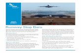 Runway Stop Bars - Contentful · PDF fileSydney Airport has recently installed Runway Stop Bars at all Runway Hold points along Runway 07/25, ... Pattern A Runway Hold Point markings