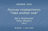 Runway misalignments “Take another look” - ASASI Misalignments - Take Another Lo… · Runway misalignments “Take another look ... • Taxiway centreline goes across threshold