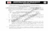 GOVERNMENT OF INDIA, MINISTRY OF RAILWAYS · PDF fileClass** should check their eligibility thoroughly before applying. Fee in ... recognized poverty alleviation programme or Izzat
