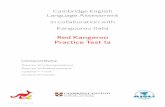 Red Kangaroo Practice Test 1a - Kangourou Italia Kangaroo.pdf ·  · 2017-08-30Red Kangaroo Practice Test 1a Listening and Reading There are 20 Listening questions. There are 35