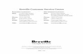 Breville Customer Service Centre - Appliances Online any electrical appliance that you use be operated in a ... with the detachable controller ... installed in the electrical circuit