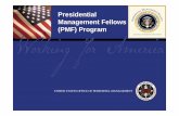 Presidential Management Fellows (PMF) · PDF fileEmail: pmf@opm.gov Website: Program Office Staff ... Microsoft PowerPoint - NASPAA Presentation 072307.ppt [Read-Only] Author: monchaya