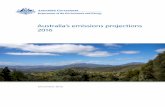Australia's emissions projections 2016 · PDF fileAustralia’s emissions projections 2016 ... Australia’s emissions projections 2014 ... The sum of these units and our projected