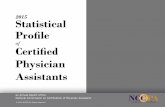 of Certified Physician - Microsoft · PDF file · 2017-09-30About the Data and Collection Methodology Introduction Since certifying the first physician assistants (PAs) in 1975, NCCPA
