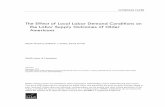 The Effect of Local Labor Demand Conditions on the Labor ... · PDF fileThe Effect of Local Labor Demand Conditions on the Labor Supply Outcomes of Older Americans ... While this approach
