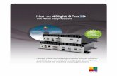 4sight gpm da - Uniforce Sales and · PDF file4Sight GPm with Matrox Design Assistant . Matrox 4SightGPm with Matrox Design Assitant 4 | p2 ... medical device, paper, packaging, pharmaceutical,