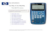 hp calculators hp 39g+ & hp 39g/40g TThhee …h20331. 39g+ & hp 39g/40g TThhee MMAATTHH mmeennuu ... also capable of rounding off to a specified number of significant ... supplies