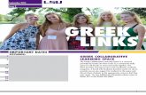 GREELINS - Louisiana State University Informational Meeting for Chapter Presidents and Homecoming Chairs, 6pm DDD House-GBOD Retreat at Camp Abbey-Deadline for New Members to alter