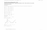 C1 Edexcel Solution Bank Chapter 4 - WordPress.com C1 Edexcel Modular Mathematics for AS and A-Level Sketching curves Exercise A, Question 1 Question: Sketch the following curves and